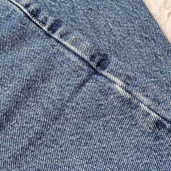 Vintage Eddie Bauer Loose-Fit Blue Denim Jeans 14P - Picture 2 of 10